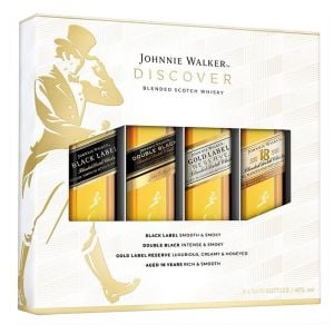 Джони Уокър Пакет 4 Миниатюри / Johnnie Walker Mini Pack 4