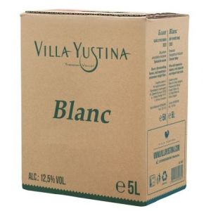 Шардоне, Семийон и Димят Вила Юстина / Villa Yustina Blanc