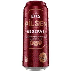 Бира Ефес Пилзнер Ризърв Кен / Beer Effes Reserve Pilsen Can