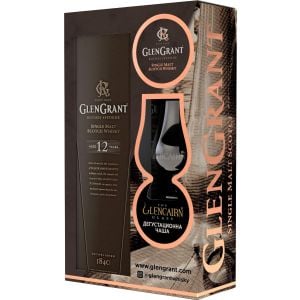 Глен Грант 12YO + Чаша / Glen Grant 12YO Glass Set