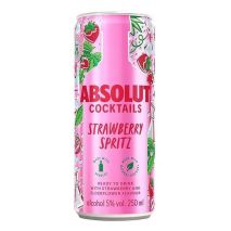 Абсолют Коктейл Ягодов Шприц / Absolut Cocktail Strawberry Spritz