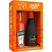 Комплект Аперол 0,70 + Чинцано Шприц 0,75 / Aperol & Cinzano Pack