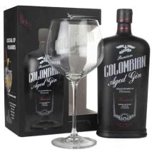 Джин Диктадор Колумбиън Трежър Блек Ейдж + Чаша / Gin Dictador Colombian Treasure Black Age + Glass